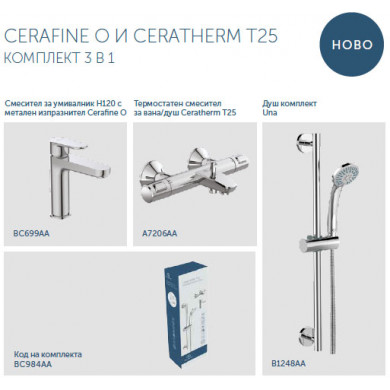 Промо комплект CerathermT25 и Cerafine BC984AA