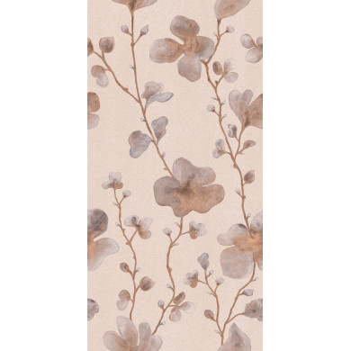 Декор Верена Цветя 30х60 бежов 