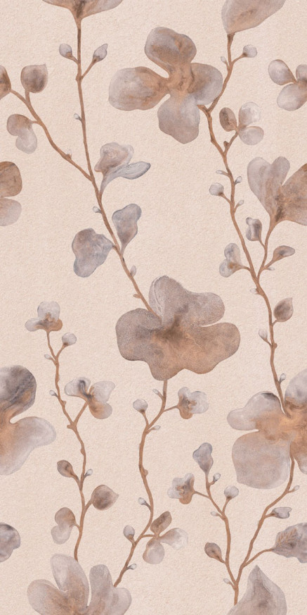 Декор Верена Цветя 30х60 бежов 2887