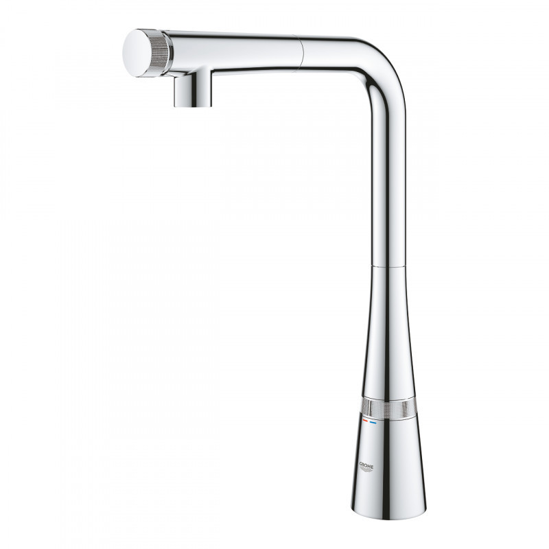 Смесител за кухня с изтеглящ се душ Grohe Zedra SmartControl 31593002
