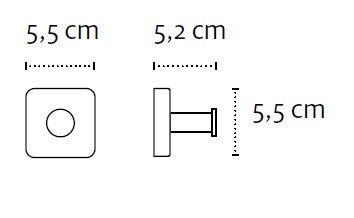 Закачалка единична Quattro 4201