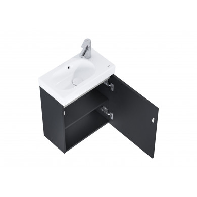 Шкаф с мивка Unik Mini N, 45 см matt black