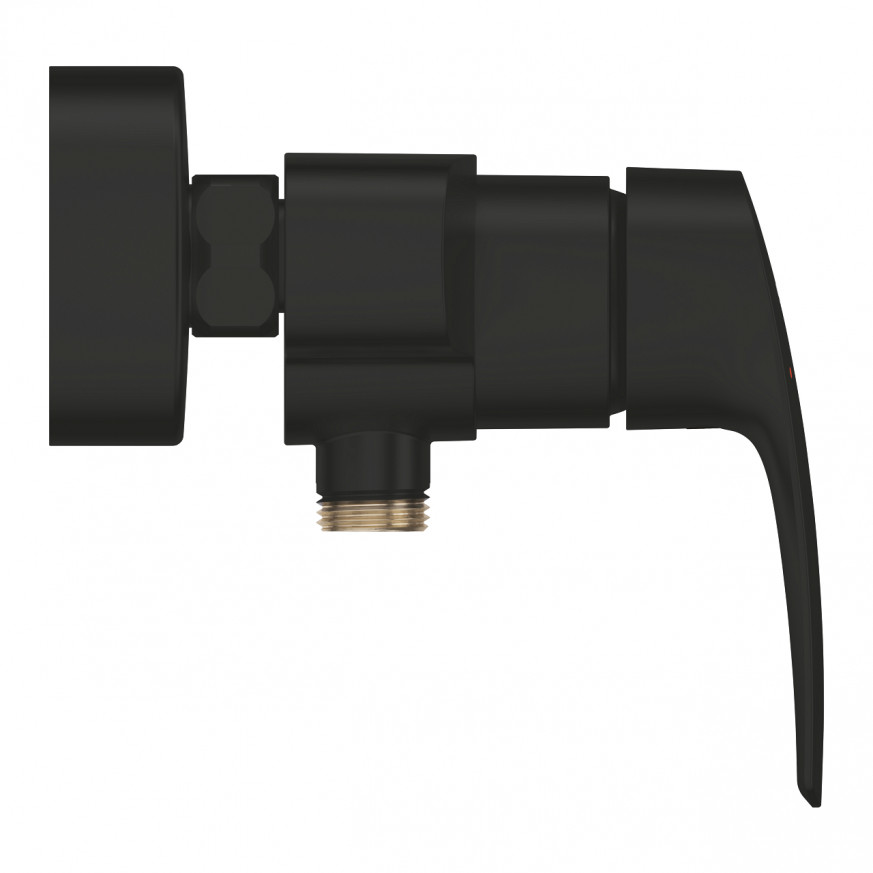 Смесител за душ Eurosmart едноръкохватков matte black