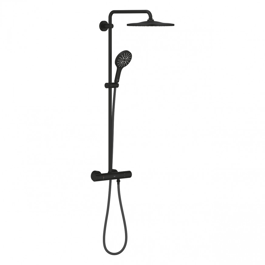 Душ система с термостат Rainshower SmartActive 310 phantom black