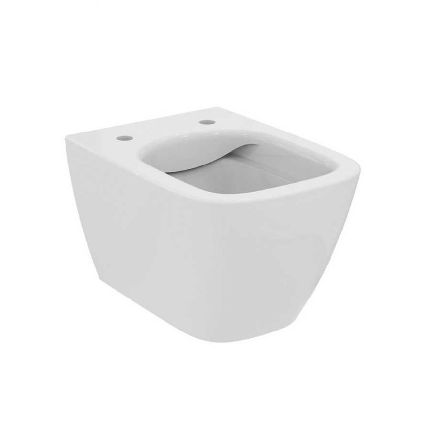 WC комплект за вграждане I.Life S R052201 с бутон черем мат R0121A6