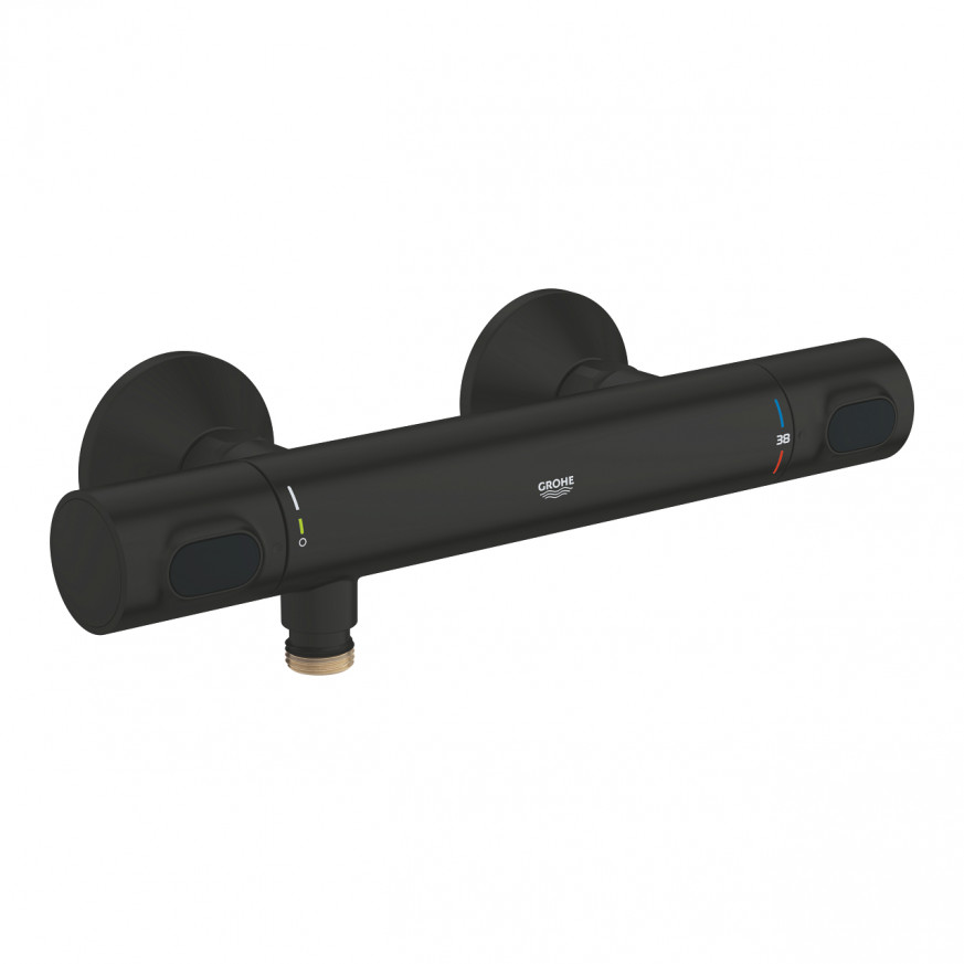 Термостатен смесител за душ Grohtherm 500 matte black