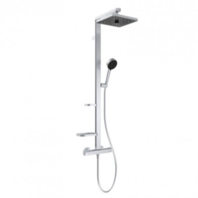 Душ система CERATHERM  ALU+ BE210SI цвят сребро
