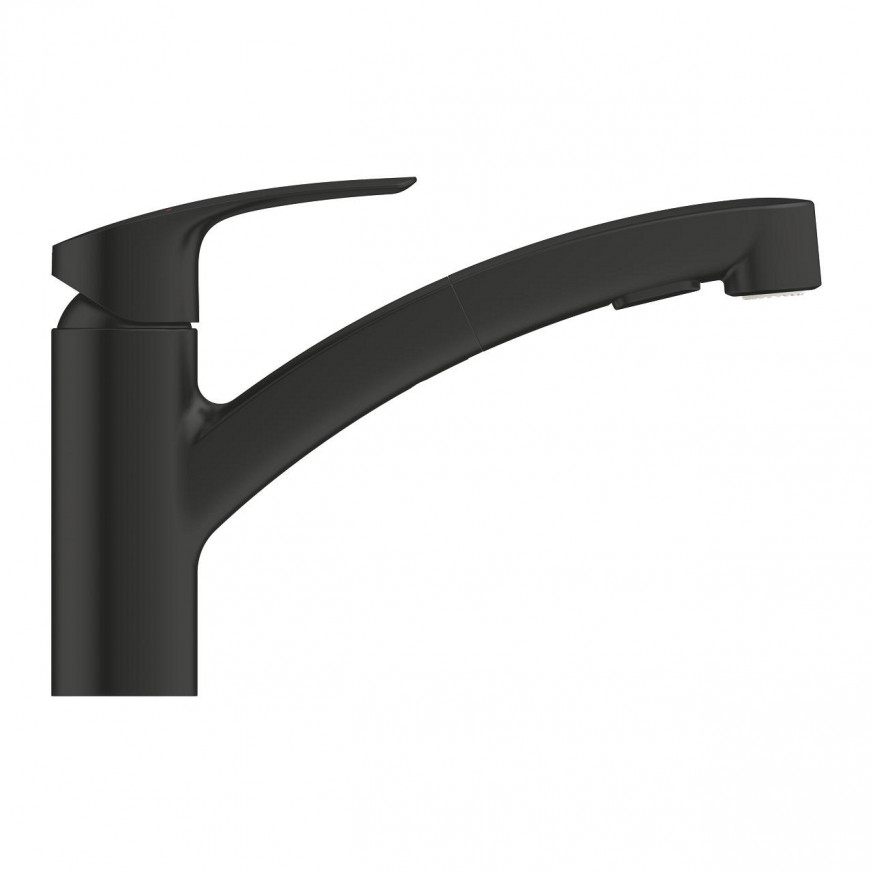 Кухненски смесител Eurosmart QuickFix matte black