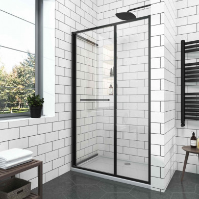 Параван Грациана черен мат 6-80200 