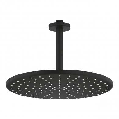 Комплект душ глава към тавана Rainshower Mono 310 142 mm phantom black