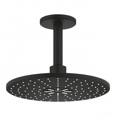 Комплект душ пита към таван Rainshower SmartActive 310 142 mm, 2 струи phantom black