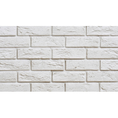 Облицовъчен камък Boston 2 White 7.3x22.3