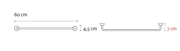 Хавлийник 60см Classic 5260