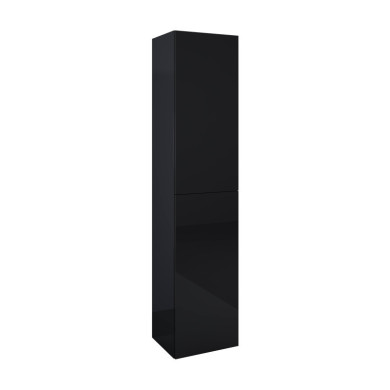 Колона Extra с две врати 400 х 352 х 1800 mm, черен гланц
