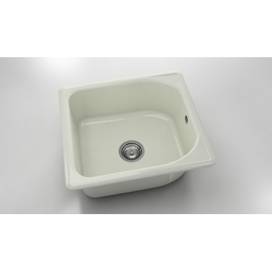 Единична мивка 56х51 см от полимермрамор 209
