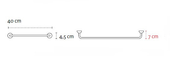 Хавлийник 40см Classic 5240
