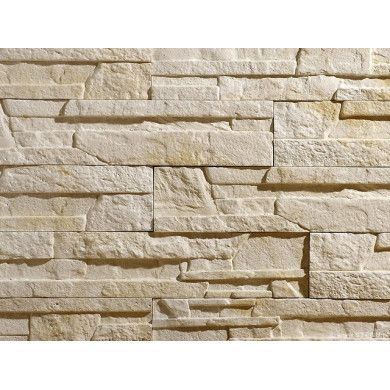 Облицовъчен камък Rimini Cream 11x51,8 см