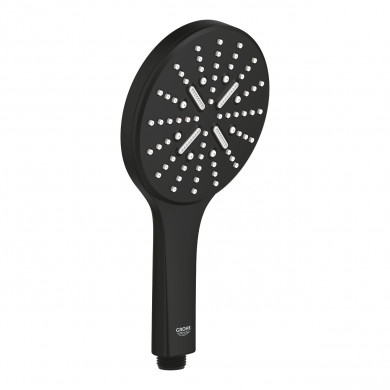 Ръчен душ с 3 струи Rainshower SmartActive 130 phantom black