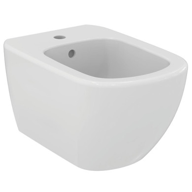 Конзолно биде Tesi T457001-бял гланц