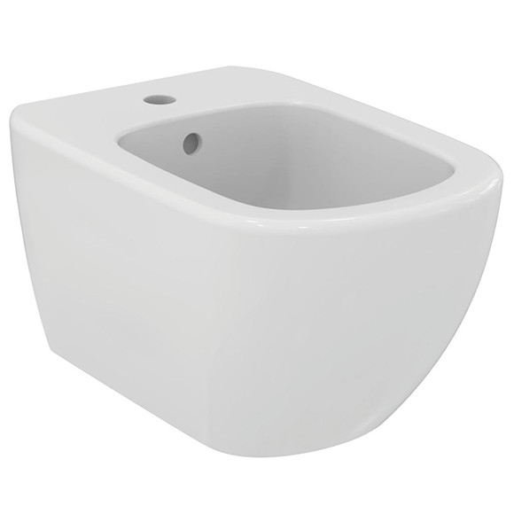 Конзолно биде Tesi T457001-бял гланц